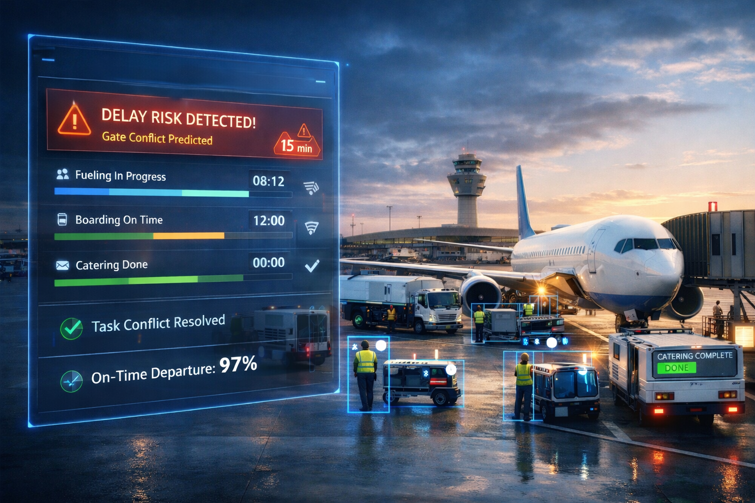 Predictive Turnaround Control
